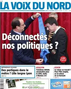 La Voix du Nord Du Lundi 27 Octobre 2014