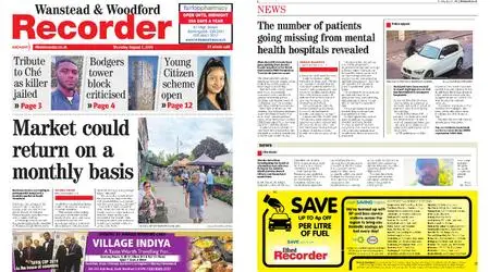 Wanstead & Woodford Recorder – August 01, 2019