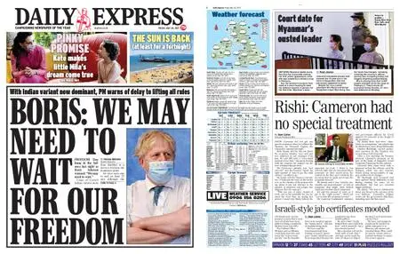 Daily Express – May 28, 2021