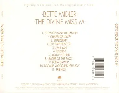 Bette Midler - The Divine Miss M (1972) [1992]