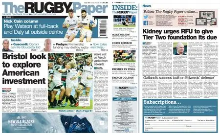 The Rugby Paper – April 28, 2019