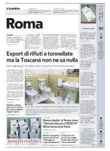 la Repubblica Roma - 7 Dicembre 2017