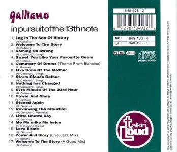Galliano - In Pursuit Of The 13th Note (1991) {Talkin' Loud}