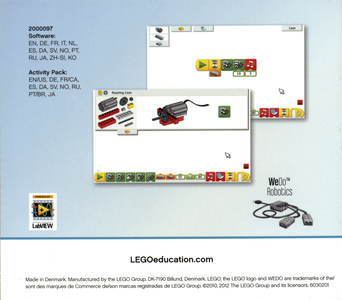 LEGO Education WeDo Software 1.2.2