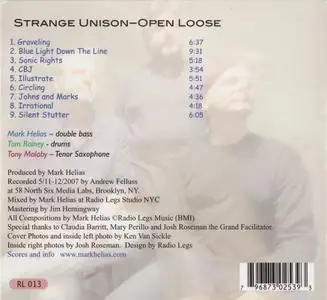 Open Loose - Strange Unison (2007)