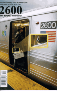 2600 - The Hacker Quarterly Magazine  Volume 22 (No.1-4) 2005