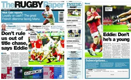 The Rugby Paper – February 24, 2019