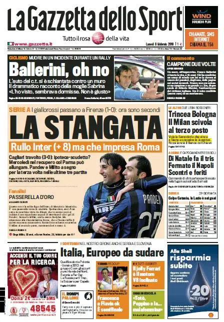 La Gazzetta dello Sport (08-02-10)