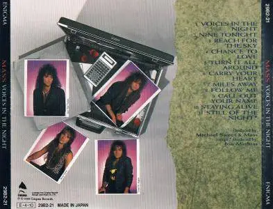 Mass - Voices In The Night (1988) [1989, Japan]
