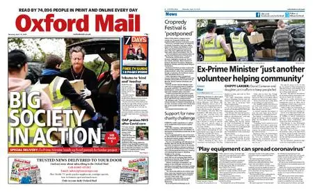 Oxford Mail – April 18, 2020