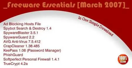 Freeware Essentials March 2007