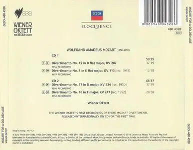 Wiener Oktett - Mozart: From a Golden Age (The First Recordings) (2010)