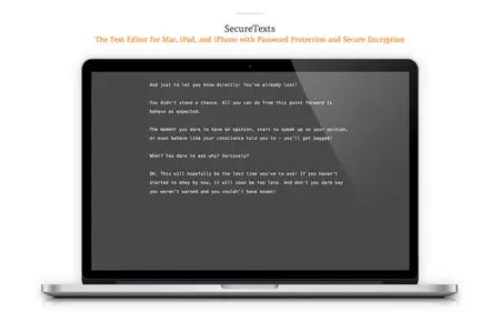SecureTexts knapsack v1.1 Mac OS X
