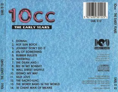 10cc - The Early Years (1993)