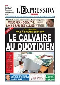 L EXPRESSION 23 24 25 26 27 JANVIER 2011