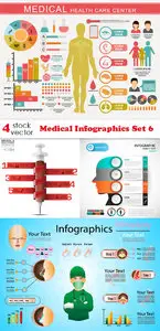Vectors - Medical Infographics Set 6