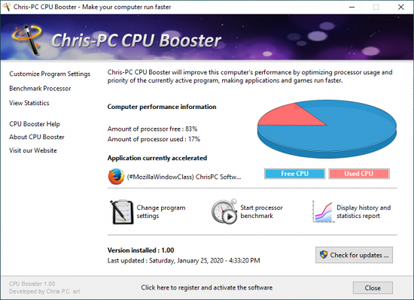 Chris-PC CPU Booster 1.20