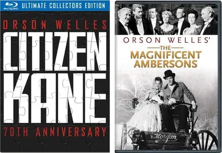 Citizen Kane (1941) [Full BluRay] + The Magnificent Ambersons (1942) [DVD]