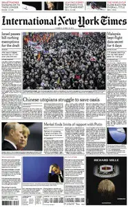 International New York Times March 13 2014