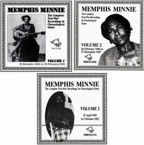 Memphis Minnie - The Complete Post-War Recordings In Chronological Order Vol. 1-3 [Recorded 1944-1953] (1991)