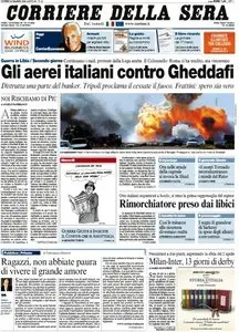 Il Corriere della Sera (21-03-11)