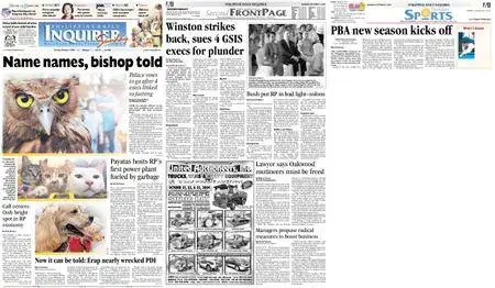 Philippine Daily Inquirer – October 03, 2004