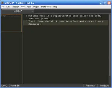Sublime Text 1.4