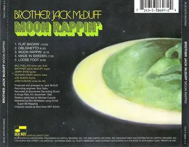 Brother Jack McDuff - Moon Rappin' (1970) {2002 Blue Note} **[RE-UP]**
