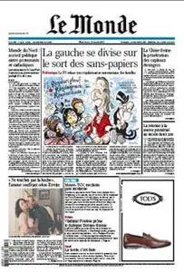 Le Monde du 28 03 2007