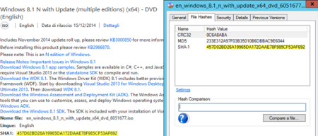 Microsoft Windows 8.1 Update 3 - November Rollup 2014 [Untouched ISO]
