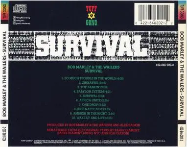 Bob Marley & The Wailers - Survival (1979)