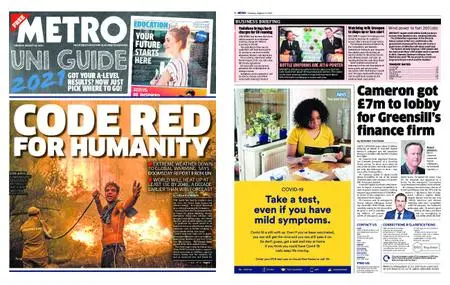 Metro UK – August 10, 2021