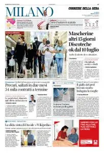 Corriere della Sera Milano – 30 giugno 2020