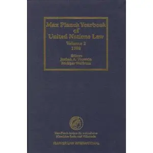 Max Planck Yearbook of United Nations Law 1998