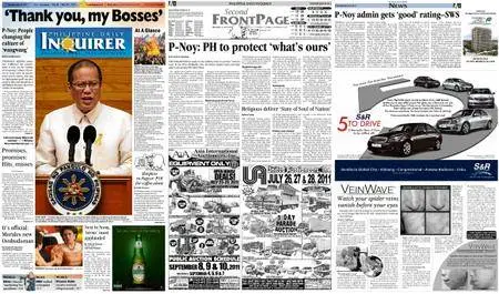 Philippine Daily Inquirer – July 26, 2011