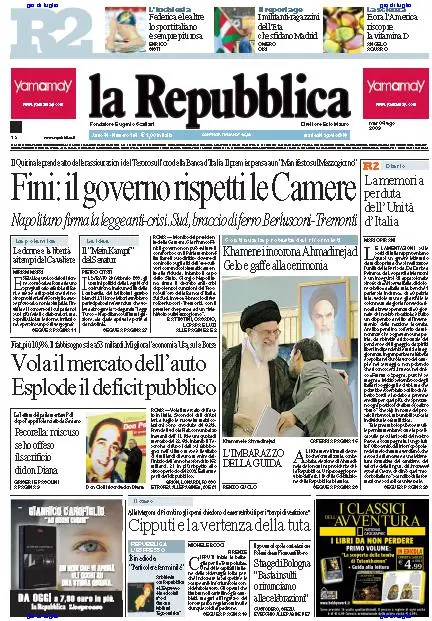 Repubblica del 4/08/09