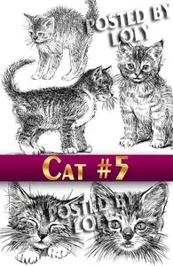 Wonderful kittens #5 - Stock Vector
