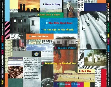 Pat Metheny Group - We Live Here (1995) {Geffen} [Re-Up]