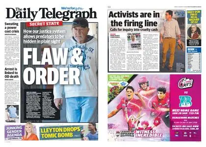 The Daily Telegraph (Sydney) – January 18, 2019