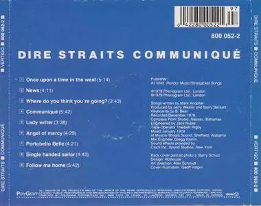 Dire Straits - Communiqué (1979) [Vertigo 800 052-2, Canada]