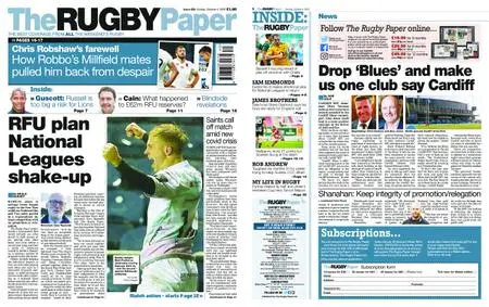 The Rugby Paper – October 04, 2020