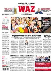 WAZ Westdeutsche Allgemeine Zeitung Bochum-Süd - 28. September 2018