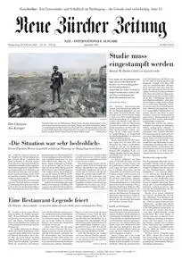 Neue Zürcher Zeitung International - 29 Februar 2024