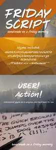 Friday Script Font