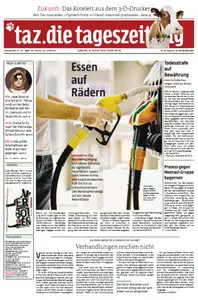Tageszeitung TAZ vom 21 August 2012