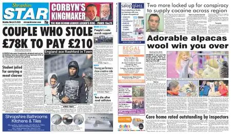 Shropshire Star Shrewsbury Edition – March 25, 2019