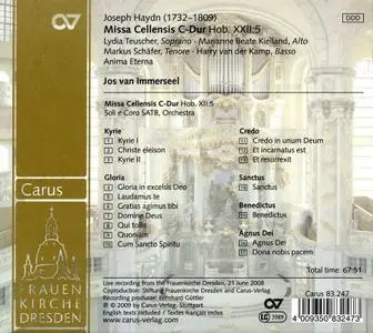 Jos van Immerseel, Anima Eterna - Joseph Haydn: Missa Cellensis (2009)