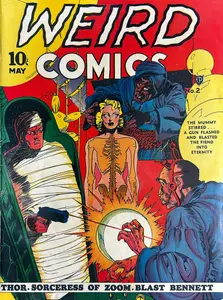 Weird Comics 002 Fox 1940 c2c Mark Bowen