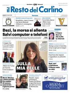 Il Resto del Carlino Ferrara Rovigo - 13 Aprile 2025
