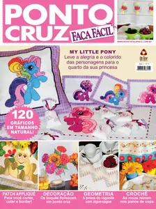 Faça Fácil Ponto Cruz - 25 Abril 2025